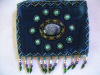 Denim Blue small purse w/ 10 pts. - 6"x4.5"